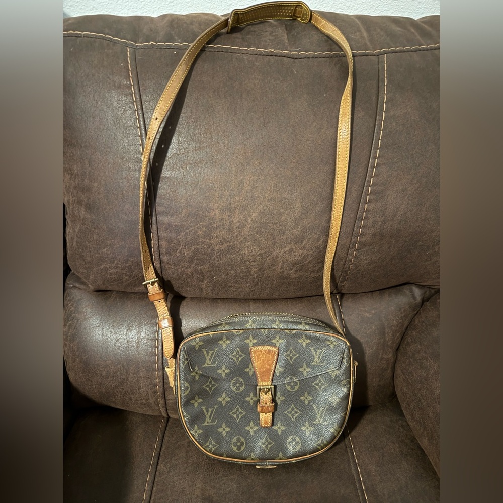 Louis Vuitton Jeune Fille Monogram Canvas Shoulder Bag